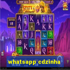 whatsapp cdzinha